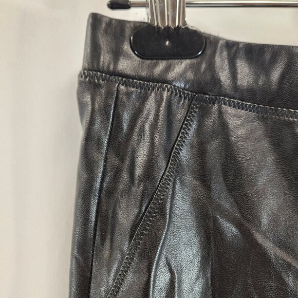 Wilfred Black Faux Leather Pants Leggings Size XS - Picture 5 of 13